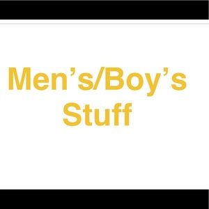 Men’s & Boy’s